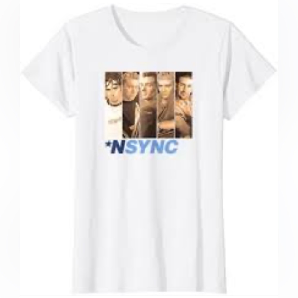 *NSYNC NSYNC Official Y2K Be With You Short Sleeve T-Shirt Zeeks - Size L